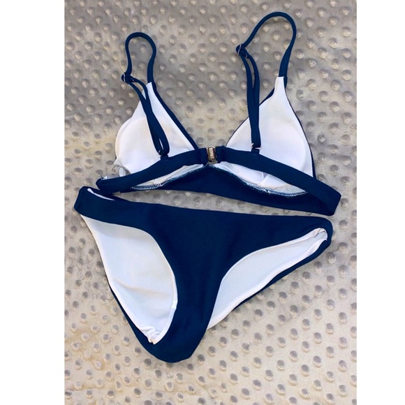 Cute Dark Blue Two Piece Bikini! - Picture 2 of 2